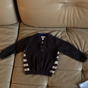 Armani navy gray sweater